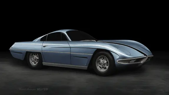 350 GTV Maquette