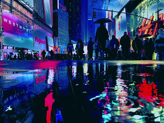 A Rainy Night in New York