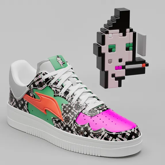 RTFKT PUNK #7237 Sneakers